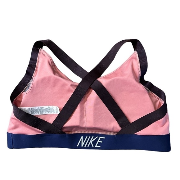 NIKE WOMENS PEACH ATHLETIC SPORTS BRA SIZE XL NWOT - Picture 4 of 6